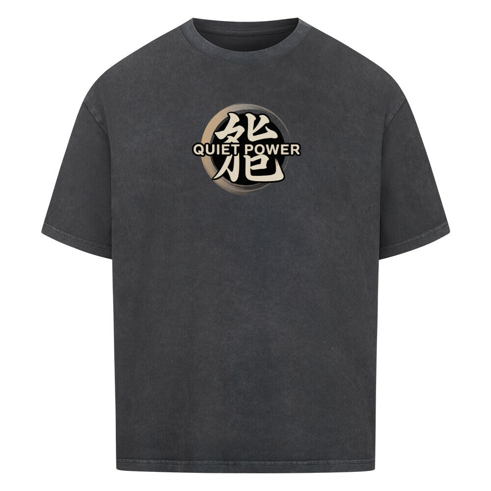 Quiet Power Oversized Shirt