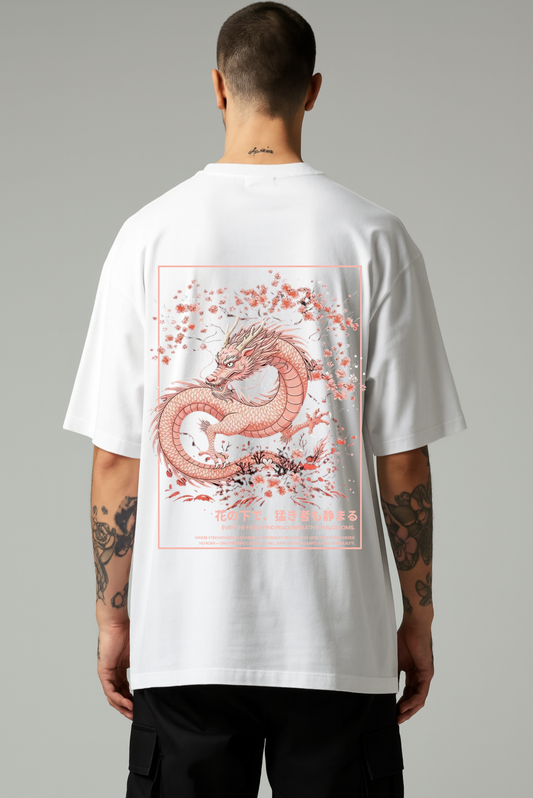 Beneath The Blossoms Oversized Shirt