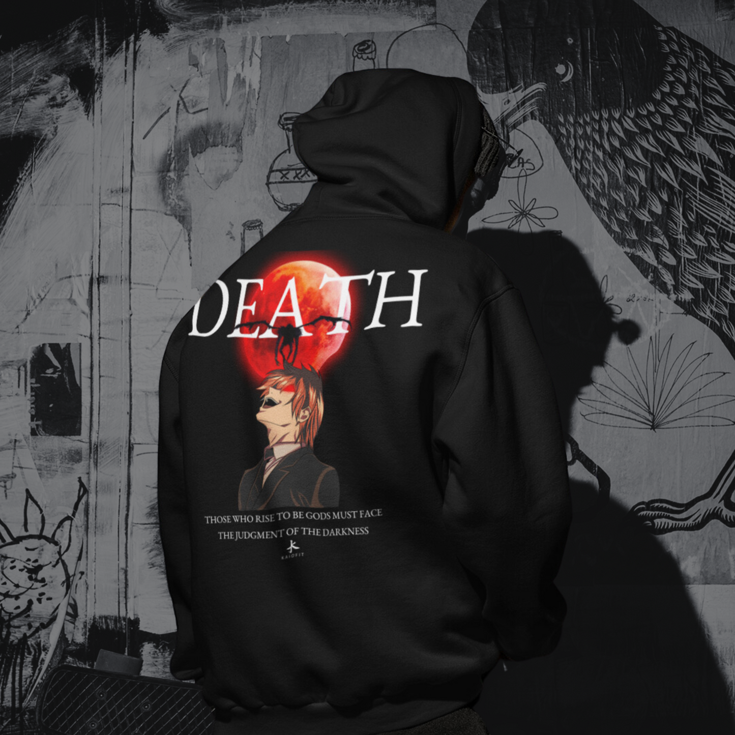 YAGAMI X DEATH Oversized Hoodie