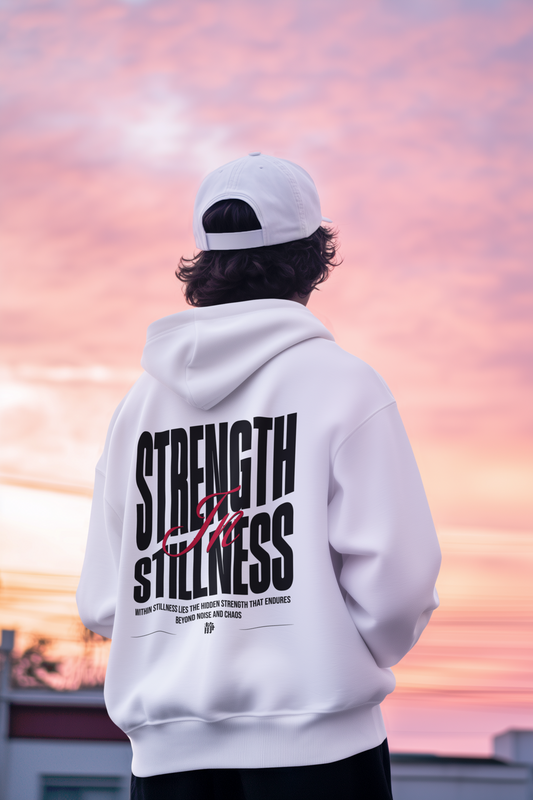 Strength In Stillness Oversized Hoodie