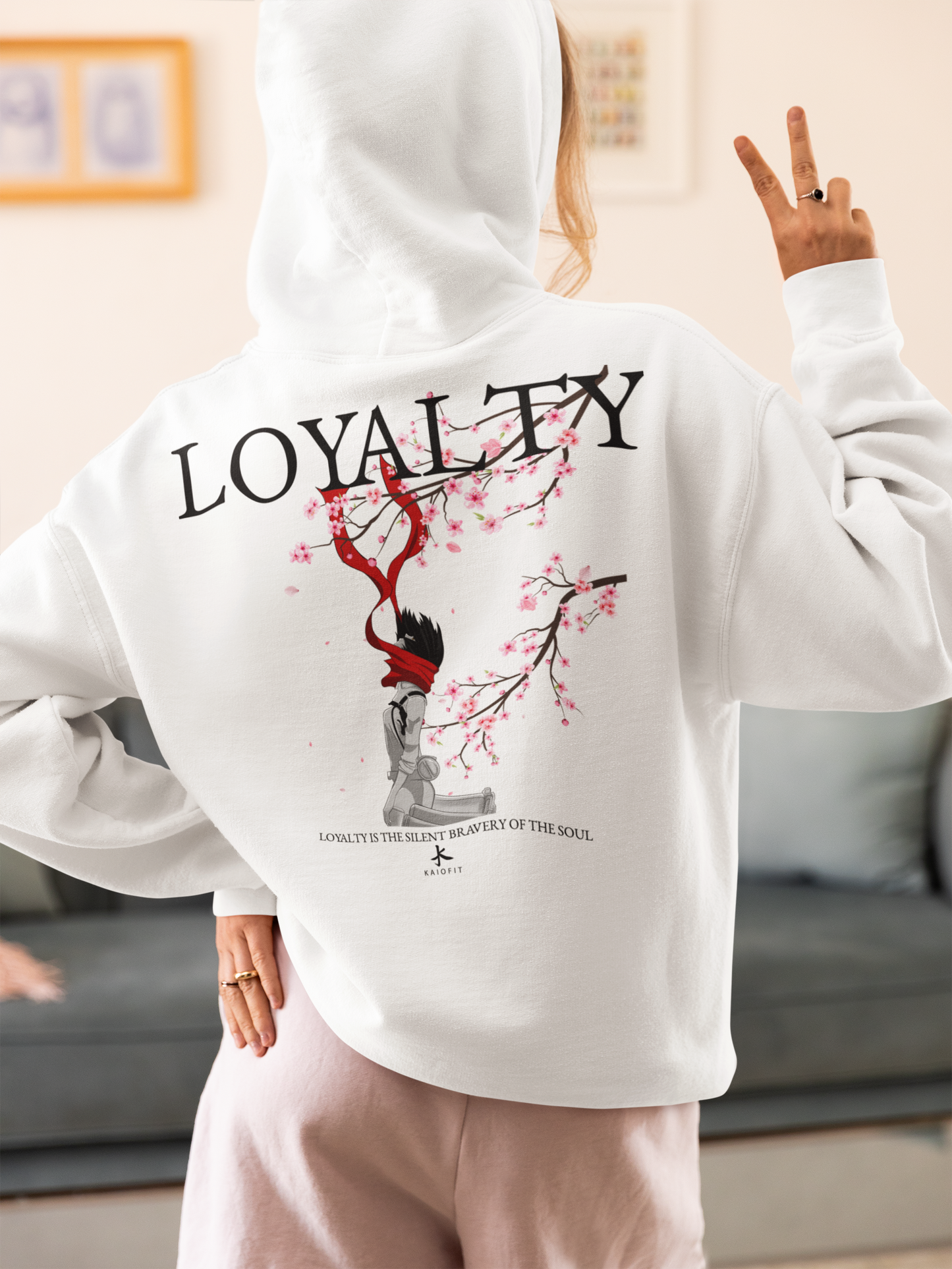 MIKASA X LOYALTY Oversized Hoodie