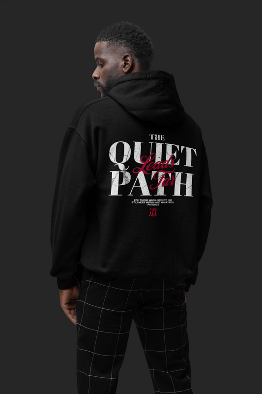 Quiet Path Oversized Zipper Hoodie