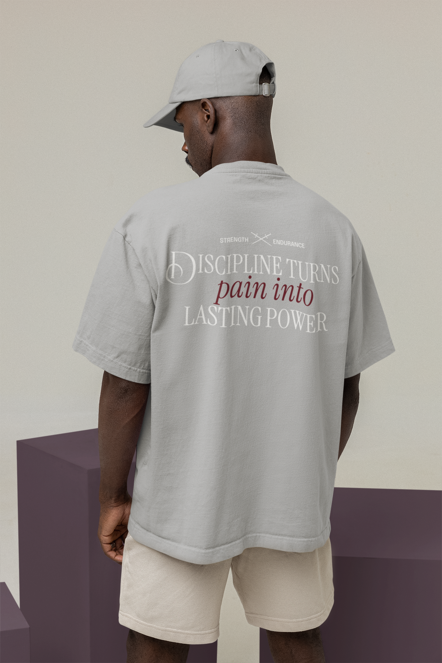 Discipline Lasting Power Oversized Shirt