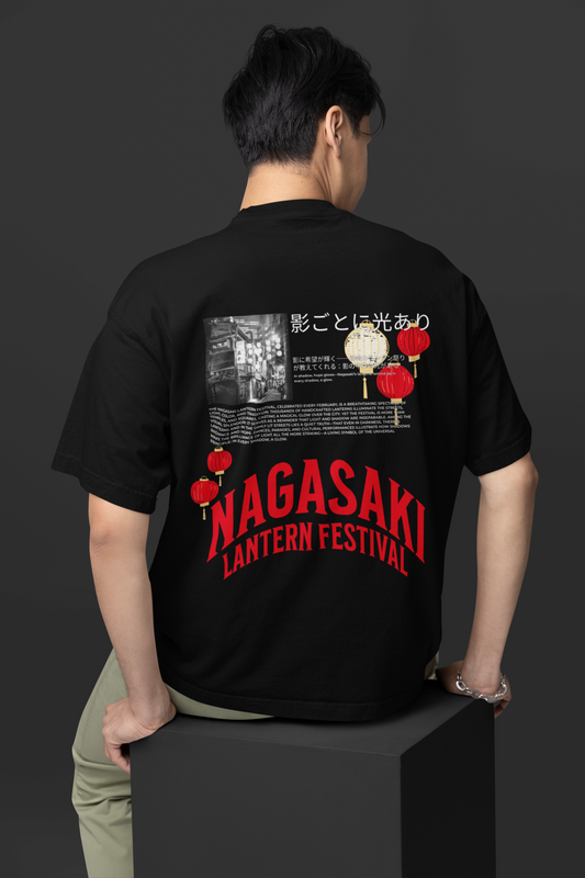 Lantern Festival Oversized Shirt