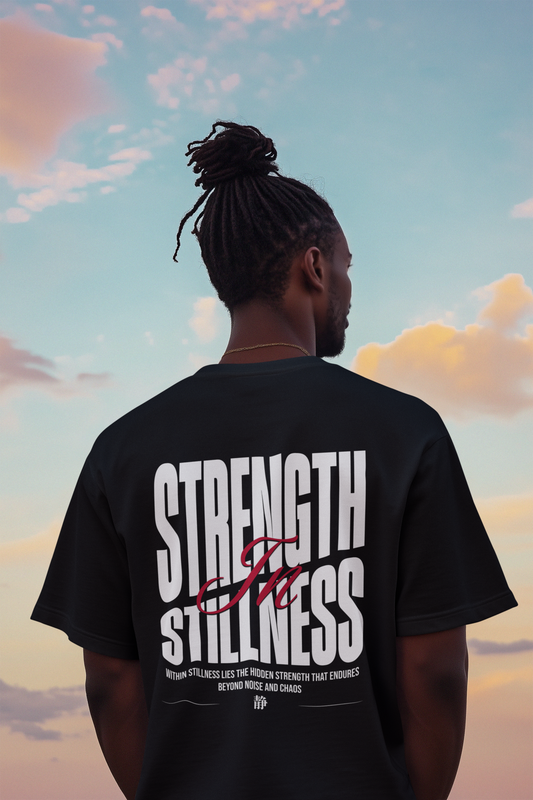 Strength In Stillness Oversized Shirt