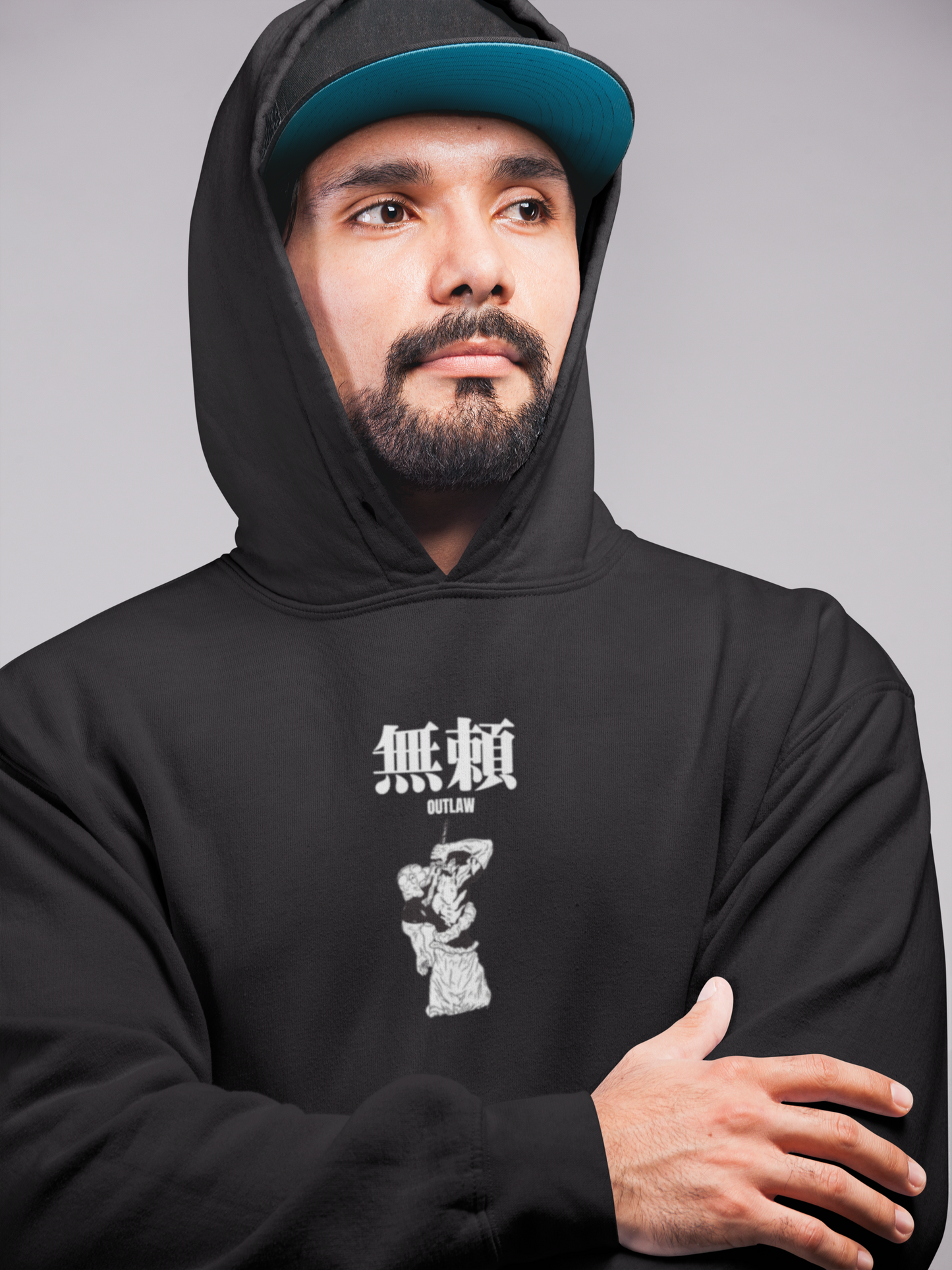 TOJI X OUTLAW KANJI Oversized Hoodie