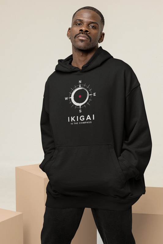 Ikigai Compass Oversized Hoodie