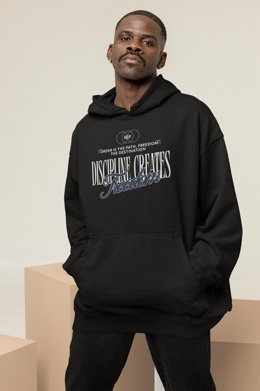 Discipline Creates Freedom Oversized Hoodie