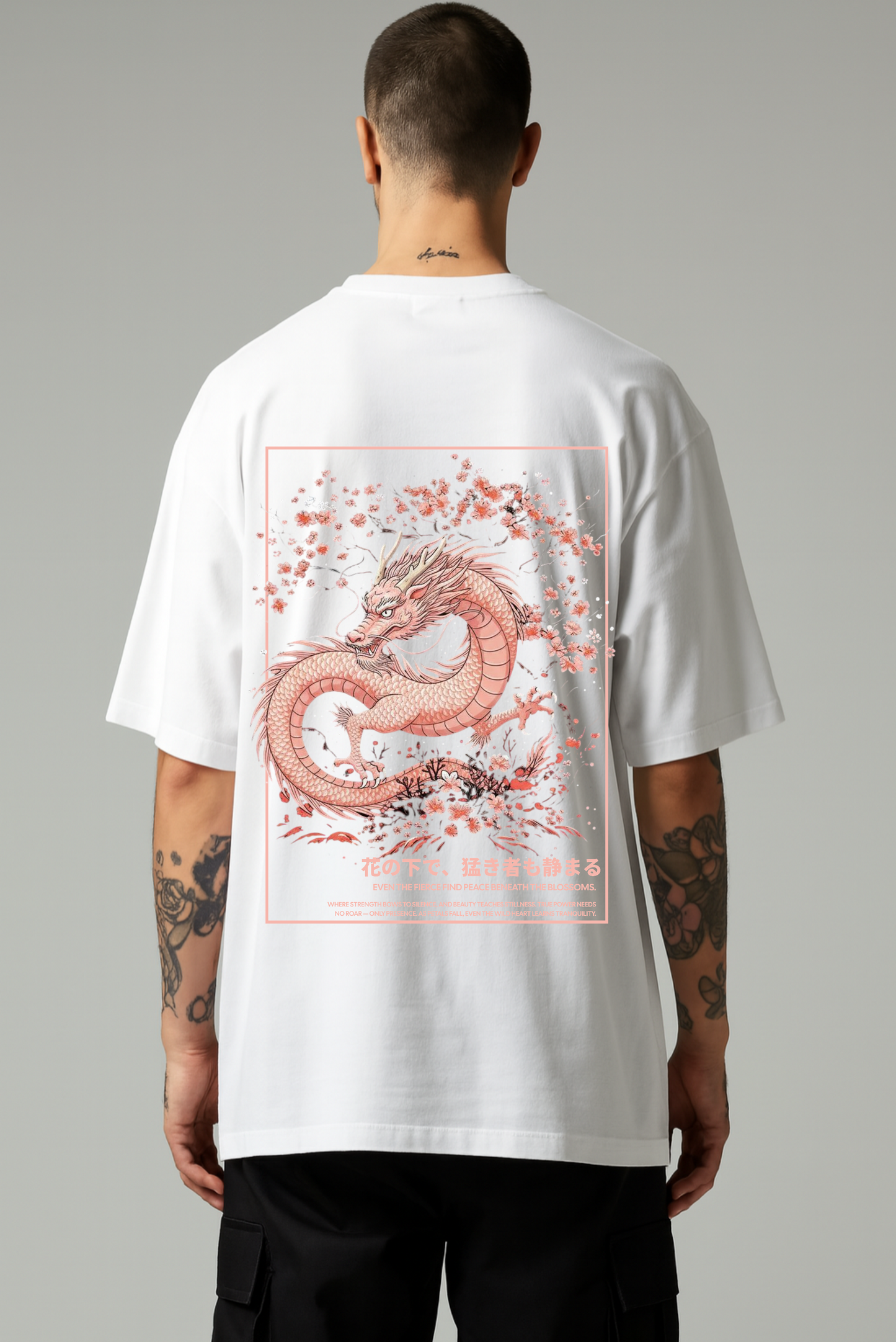 Beneath The Blossoms Oversized Shirt