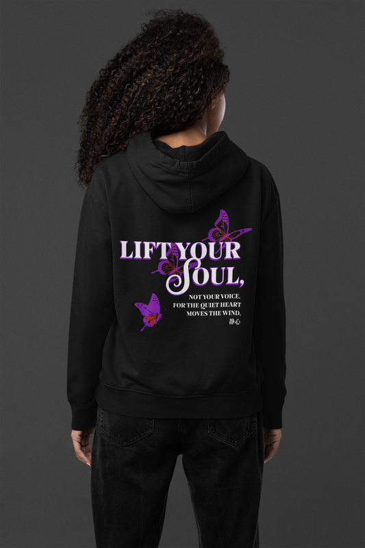 Lift Your Soul Oversized Zipper Hoodie