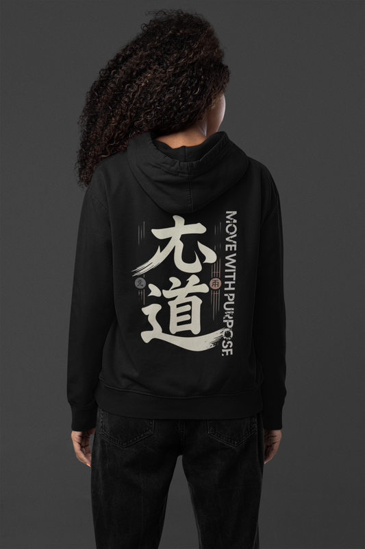 Move with purpose Oversized Hoodie