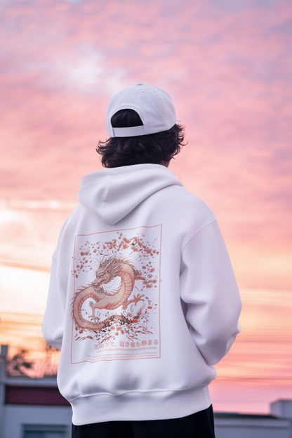 Beneath The Blossoms Oversized Hoodie