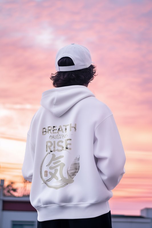 Breath endure rise Oversized Hoodie