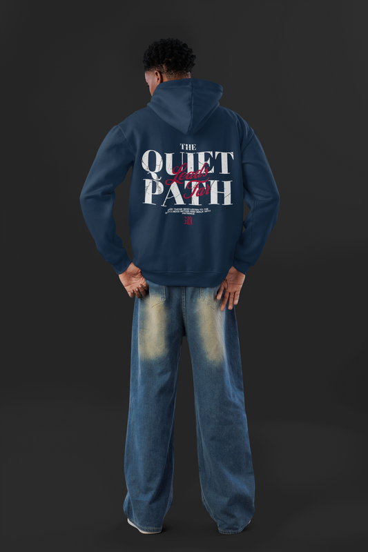 Quiet Path Oversized Zipper Hoodie
