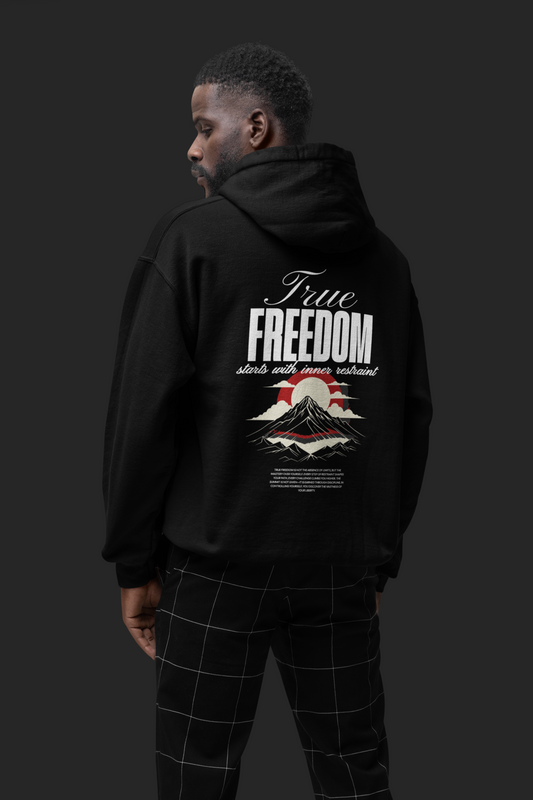 True Freedom Oversized Zipper Hoodie