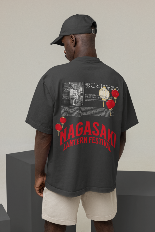 Lantern Festival Oversized Shirt