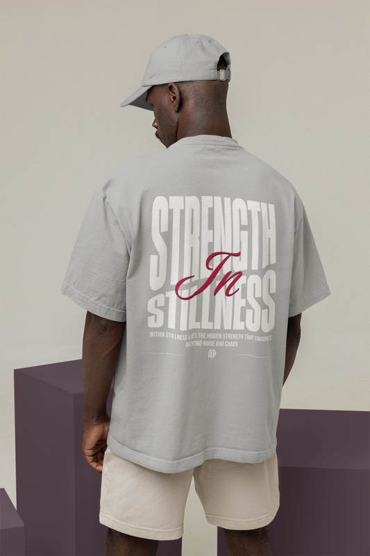Strength In Stillness Oversized Shirt