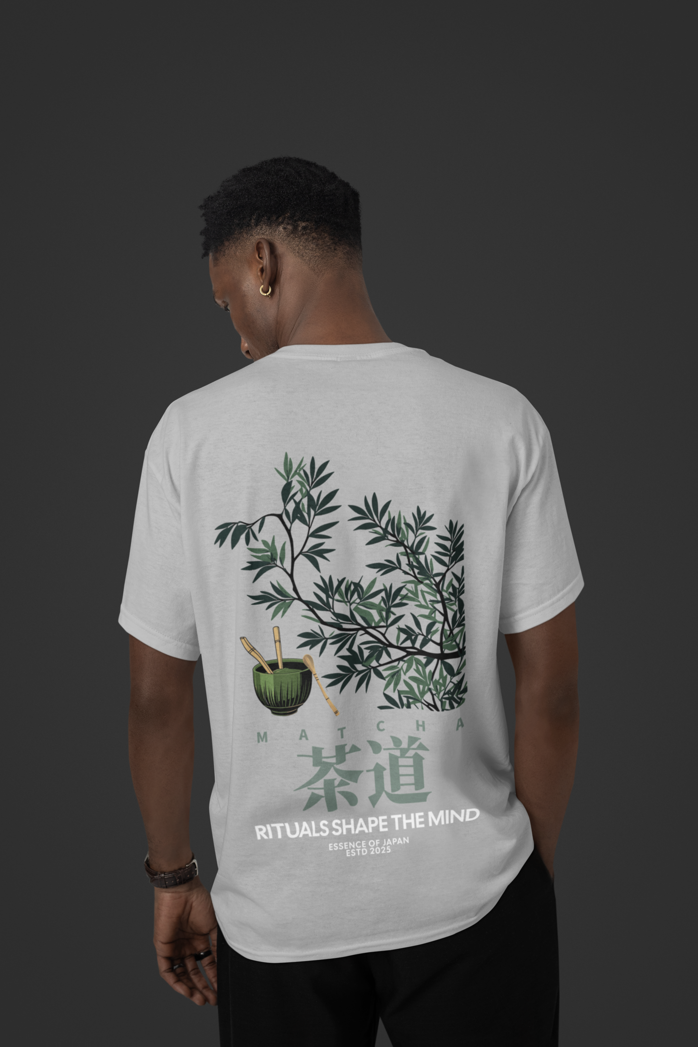 Matcha Rituals Oversized Shirt
