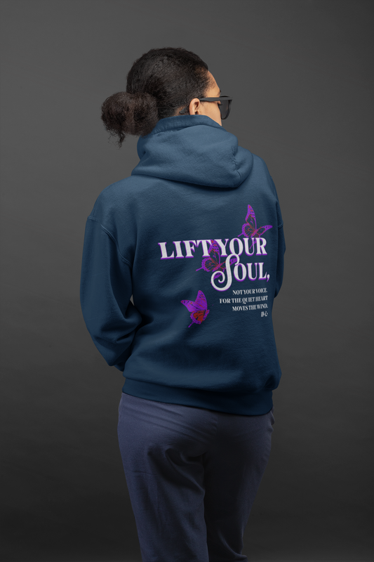 Lift Your Soul Oversized Zipper Hoodie
