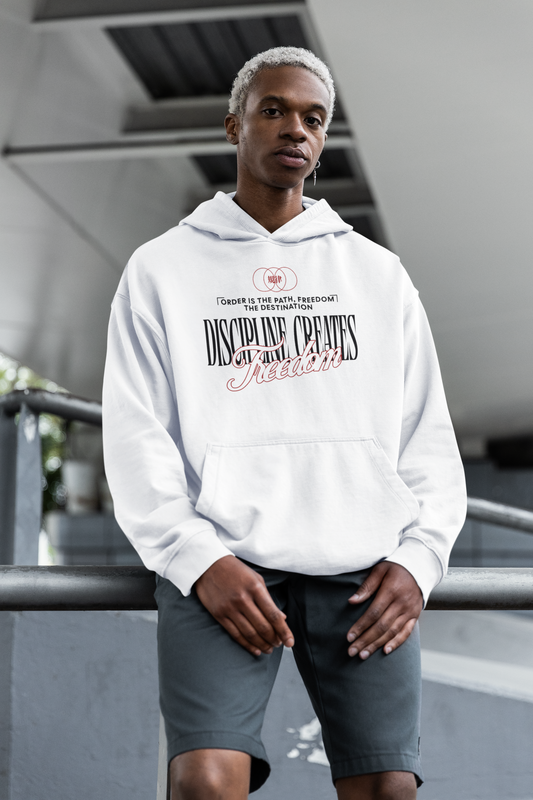 Discipline Creates Freedom Oversized Hoodie