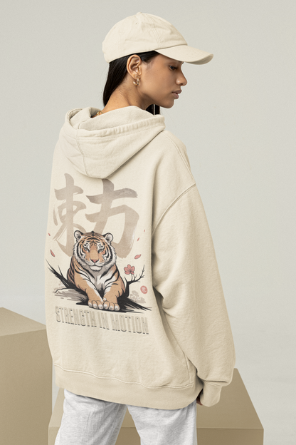 Strength in motion Oversized Hoodie