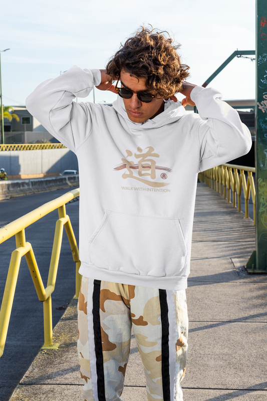 Walk with intention Oversized Hoodie